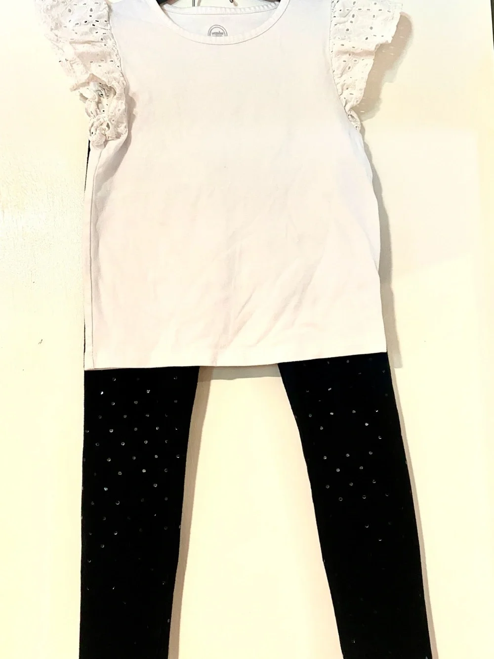 Black Leggings with Top